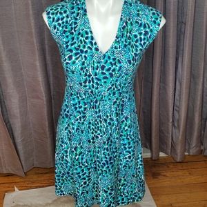 LILLY PULITZER THRILL OF THE CHASE DRESS - SZ M